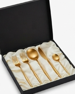 Services de couverts ronds en or mat pour hôtels, restaurants, complexes hôteliers et événements - Product Image 6