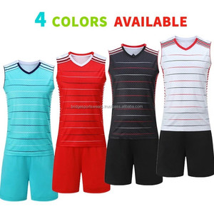 Conjunto de Uniforme de Voleibol Personalizado para Hombre con Logotipo, Impresión por Sublimación, 100% Poliéster, Transpirable, de Secado Rápido, Ropa de Equipo - Product Image 4