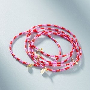Handcrafted <b>Beaded</b> <b>Bracelet</b> <b>For</b> Women Daily Wear Wedding Gifting Customized Chic Wristband Adjustable Fashion Jewelry Accessory - Product Image 1
