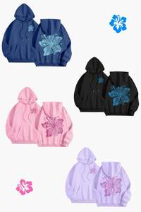 Sudadera con Capucha para Mujer OEM 2026, Personalizada con Bordado, Efecto Lavado, Bolsillo Canguro, Impresión 3D, Tejido Ecológico, Forro Casual - Product Image 5
