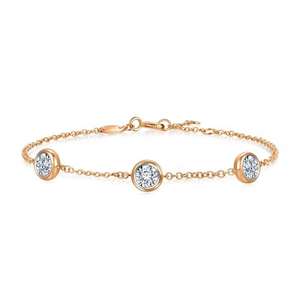 Nouveau design Bracelet en or 18 carats en acier inoxydable pour femme, bracelet diamant, bijoux de mode personnalisés, nouveau design 2026 - Product Image 3