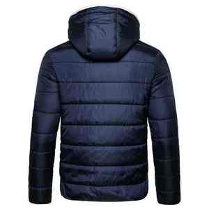Custom Men Clothing Good Quality Men's <b>Packable</b> Puffer <b>Jacket</b> Hooded Winter Snow <b>Jacket</b> Made in Pakistan with embroidery patch - Product Image 3
