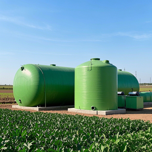 Réservoir sous pression en fibre de verre à enroulement horizontal pour eau industrielle de 1000 litres équipement de stockage de grandes plantes pour gaz GPL 220V tension - Product Image 6