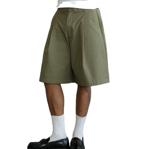 Custom Heavyweight French Terry Casual Baggy Cotton <b>Elastic</b> Waist Solid Quick Dry Breathable Sports Shorts for Men - Product Image 1