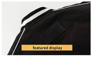 Blouson universitaire pour homme, style jersey athlétique, avec broderies épaisses, patchwork, lettrage vintage, streetwear hip-hop - Product Image 3