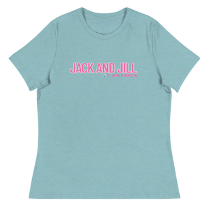 T-shirt pour femme à coupe décontractée, bleu clair, imprimé, col rond, en coton doux, manches courtes, vêtement décontracté pour tous les jours - Product Image 1