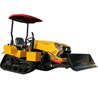 Traktor Mini Ringkas 2WD untuk Pertanian, Pengolah Tanah, Rotavator, Crawler Roda, Mesin, Gearbox, Core
