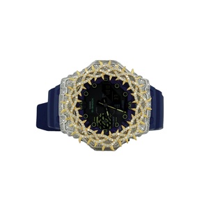 Trendy Half Throne Elegant Iced Out Diamond <b>Watches</b> Rubber Band Timeless Pieces Art-round <b>Case</b> for Party - Product Image 3