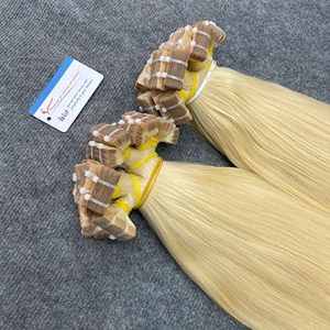 Trending Product Raw Hair Bundles <b>Tape</b> In Hair Extensions High Quality Full Hair Available To Ship - Product Image 4