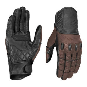 Gants de moto en cuir synthétique antidérapants à prix de gros, gants de conduite en cuir premium pour moto, motocross, résistants à l'humidité - Product Image 3