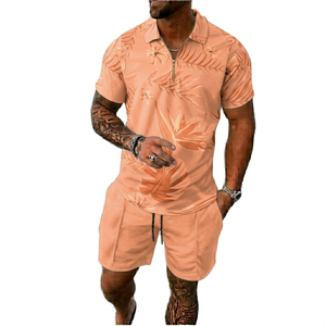 เสื้อกอล์ฟผู้ชาย ผ้าถักคุณภาพสูง ทนทาน ระบายอากาศได้ดี ป้องกันการเกิดขุย เหมาะสำหรับใส่ลำลองและเล่นกีฬา ผลิตจากโพลีเอสเตอร์ - Product Image 1