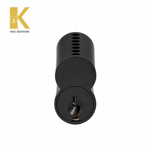 SFIC Lock Cylinder Quick Core Replacement Flat Black Brass 7 Pin A Keyway For Commercial Door <b>Security</b> - Product Image 3