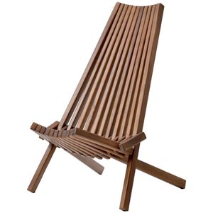 Chaise pliante en bois - Product Image 1