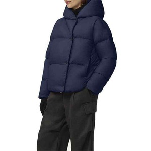 Veste d'hiver courte à capuche pour homme, en duvet respirant, coupe-vent, confortable et à séchage rapide - Product Image 2