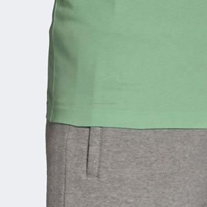 T-shirt pour homme en coton 100% poids lourd, logo personnalisé de haute qualité, ensemble de luxe, tissu tricoté - Product Image 6