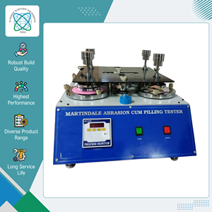 Equipo de Prueba de Telas con 100% de Compromiso de Calidad, Fácil de Operar, Probador de Abrasión Martindale del Proveedor Líder de la India - Product Image 2