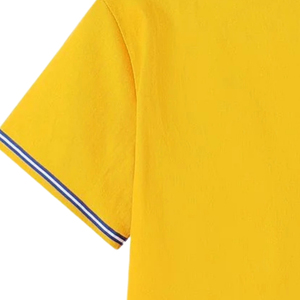 Maillot de baseball SGRHO bleu roi à manches courtes, boutonné, avec broderie de blason et lettres grecques, pour sororité et équipe universitaire - Product Image 3