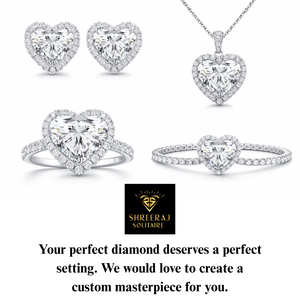 เพชรแท้รูปหัวใจ 1.00 กะรัต ใหม่ พร้อมใบรับรอง GIA แท้ 100% เพชรธรรมชาติแท้  แกะสลักด้วยเลเซอร์ จากผู้ผลิตโดยตรง - Product Image 3