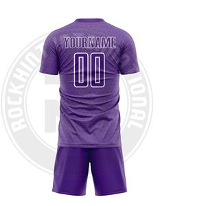 Uniforme de Fútbol para Equipos, Jersey y Pantalones Cortos de Poliéster Duradero, Tela de Secado Rápido para Clubes y Academias - Product Image 3