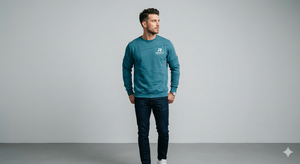 เสื้อสเวตเชิ้ตผู้ชายแบบลำลองผ้าฟลีซรุ่นใหม่ล่าสุด ผลิตในปากีสถาน รับผลิตแบบสั่งทำพร้อมติดป้ายแบรนด์ส่วนตัว แขนยาว - Product Image 6