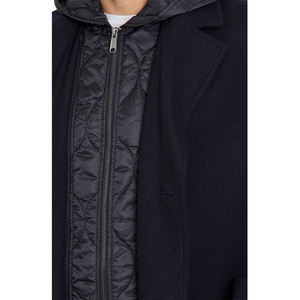 <b>Men's</b> Long Wool Blend Mandarin Collar <b>Double</b> <b>Breasted</b> Warm Winter Coat Anti Wrinkle Anti Shrink Fashion Outerwear - Product Image 6