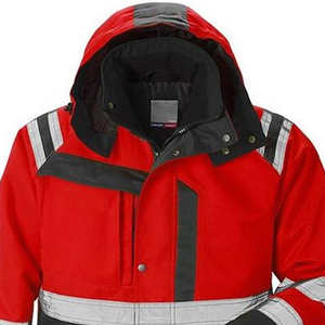 Overol de Trabajo Personalizado de Alta Visibilidad, Duradero y Transpirable, Ropa de Trabajo Industrial para Construcción, Chaqueta de Seguridad Reflectante de Alta Visibilidad - Product Image 3