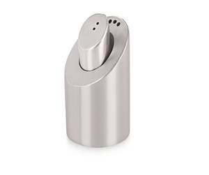 Salero y Pimentero Giratorio de Acero Inoxidable de Doble Uso, Salero y Pimentero Canguro - Product Image 3