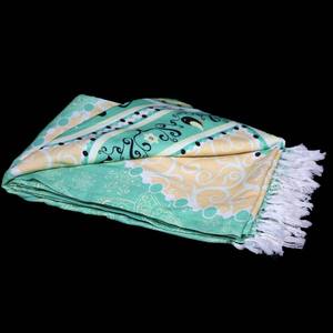 Serviettes de plage Fouta imprimées recyclées de haute qualité au design moderne, vendues en gros à prix d'usine par un fabricant réputé en Inde - Product Image 2