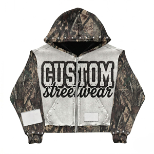 <b>Men's</b> Oversized Washed <b>Grey</b> <b>Zip</b> Up <b>Hoodie</b> Gothic Letter Print Raglan Sleeve Pocket Hooded Sweatshirt - Product Image 6