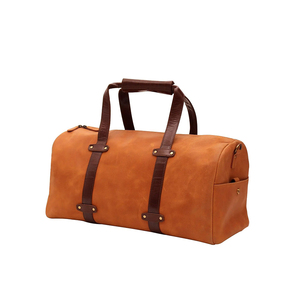 Bolsas de Viaje de Cuero 100% Genuino para Hombre y Mujer / Bolsa de Viaje Impermeable de Alta Calidad Hecha en Fábrica y Personalizada - Product Image 5