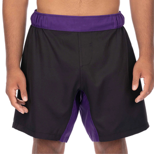Shorts de grappling MMA personnalisés de haute qualité en gros avec impression numérique, légers, à séchage rapide, respirants, 100% polyester pour hommes - Product Image 5