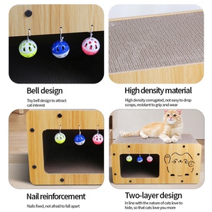 Vente en gros d'usine: villa portable pour <span class=keywords><strong>chat</strong></span>, assortie à une plaque de pression des doigts, aide les chats à soulager facilement le stress - Product Image 4