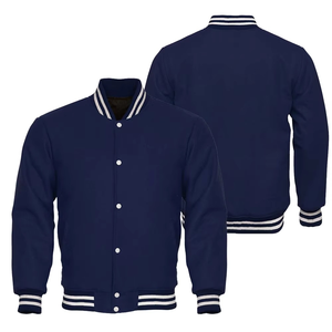 Veste universitaire pour homme, coupe-vent, en polaire, hiver, fabrication sur mesure OEM, très demandée, nouvelles arrivées - Product Image 1