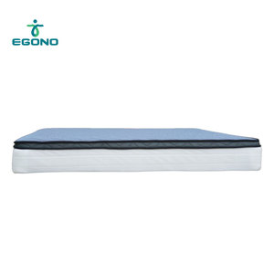 EGONO C Pocket Spring <b>Mattress</b> Independent Coil High Comfort <b>Soft</b> Support Breathable <b>Mattress</b> for Hotel Bedroom Use - Product Image 1