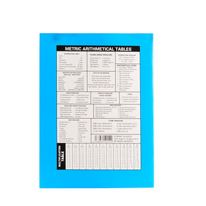 Cahier d'exercices académiques pour les écoles ciblées du Ghana Règle à ligne unique avec couverture de bateau Waterfront et dos arithmétique métrique - Product Image 1