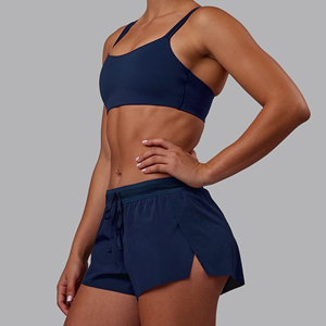 Shorts Casuales de Poliéster y Elastano para Mujer con Cintura Elástica y Logotipo Personalizado - Product Image 4