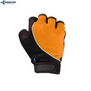 Gants de cyclisme respirants en PU pour l'été, demi-doigts, antidérapants, avec coussinets en gel, pour VTT et vélo de route - Product Image 3