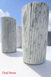 Lavabo de Mármol Tallado a Mano de Lujo Moderno - Lavabo Independiente Premium para Muebles de Baño en Hoteles, Resorts y Villas - Product Image 2