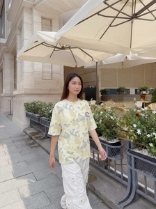Camiseta Oversize de Corte Cuadrado a Buen Precio, 100% Algodón, Estilo Urbano, con Logotipo Bordado Personalizado, Colección de Verano para Mujer y Hombre, Tallas Grandes - Product Image 4