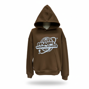 Sweat-shirt à capuche zippé argenté pour homme, style streetwear, imprimé lettres, coupe oversize, en polyester tricoté, style automne - Product Image 3