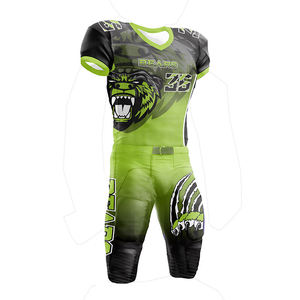 Uniforme de football américain Nesta Sports de haute qualité, broderie personnalisée, sérigraphie, transfert thermique, kit d'équipe - Product Image 3