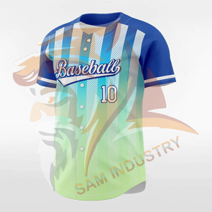 Maillot de baseball respirant au design unique, qualité supérieure, design personnalisé, pour hommes adultes - Product Image 3