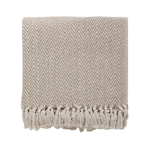 Jeté réversible en jacquard orange 70x90 pouces, certifié équitable d'Inde JaiCotton, résistant aux taches, pour la décoration de la maison moderne et haut de gamme - Product Image 6