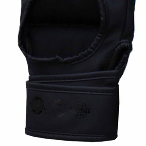 Gants de grappling MMA à demi-doigts les plus vendus, gants de boxe professionnels pour l'entraînement, logo personnalisé, entraînement de Muay Thai, gants en cuir PU MMA - Product Image 6