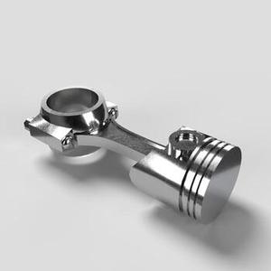 Ensemble piston et bielle, également appelé ensemble piston-bille ou piston avec bielle - Product Image 1
