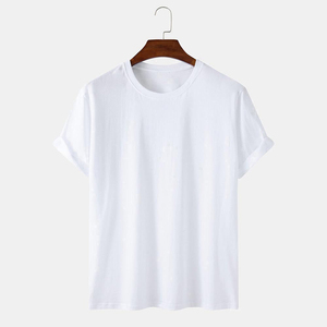 Trending 2025 <b>Safari</b> Style Front Logo 100% Cotton <b>Men's</b> T-<b>Shirts</b> From Pakistan Summer Casual Eco-Friendly Breathable 180g - Product Image 1