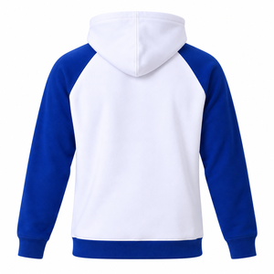 Phi Beta Sigma 1914 <b>Men</b> Winter Pullover Hoodie Royal Blue <b>White</b> Raglan Sleeves Embroidered Number Kangaroo Pocket <b>Fleece</b> - Product Image 4