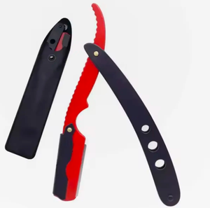 Bikini Quirúrgico Tegra de Alta Calidad, Certificado CE, Negro y Rojo, Seis Cuchillas, Mango de Madera, Acero Inoxidable, Profesional - Product Image 2