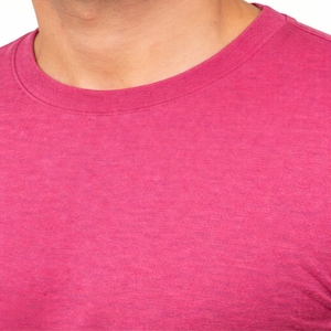 T-shirt uni pour homme, manches courtes, confortable, léger, durable, élégant, doux, respirant, col rond, pour homme - Product Image 4