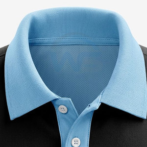 Conjunto de Uniforme de Cricket Personalizado para Hombre, Negro y Azul Claro, Poliéster Transpirable, Impresión por Sublimación, Ropa Deportiva para Equipo Adulto en Venta - Product Image 4